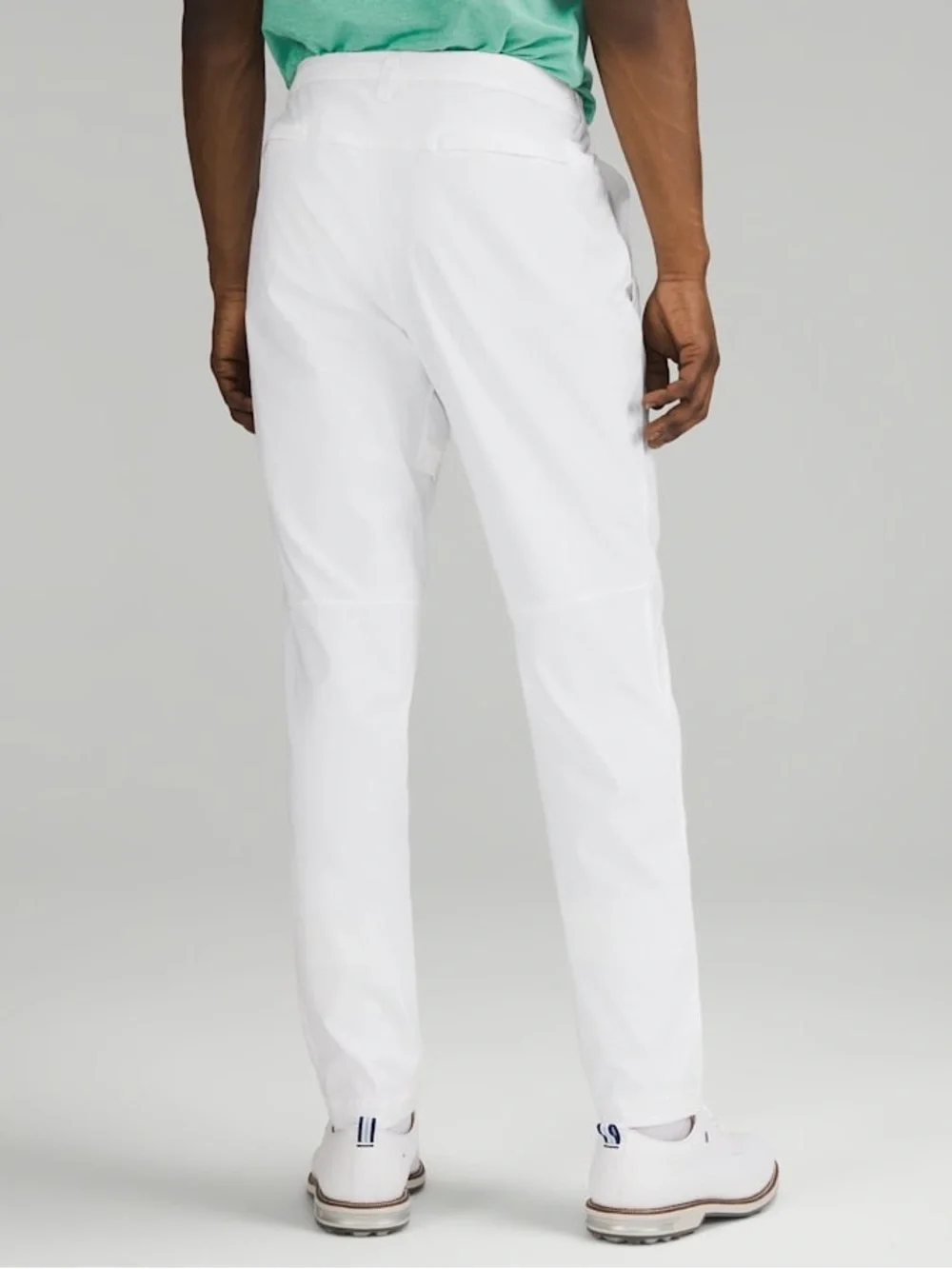 Mens Lululemon Commission Golf Pant 32” Length White Size 34 NWT